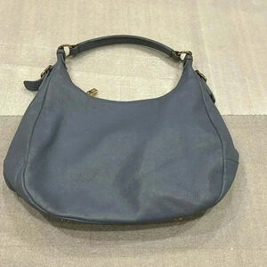 Daniel  Sky Blue Leather Hobo Satchel Shoulder Handbag